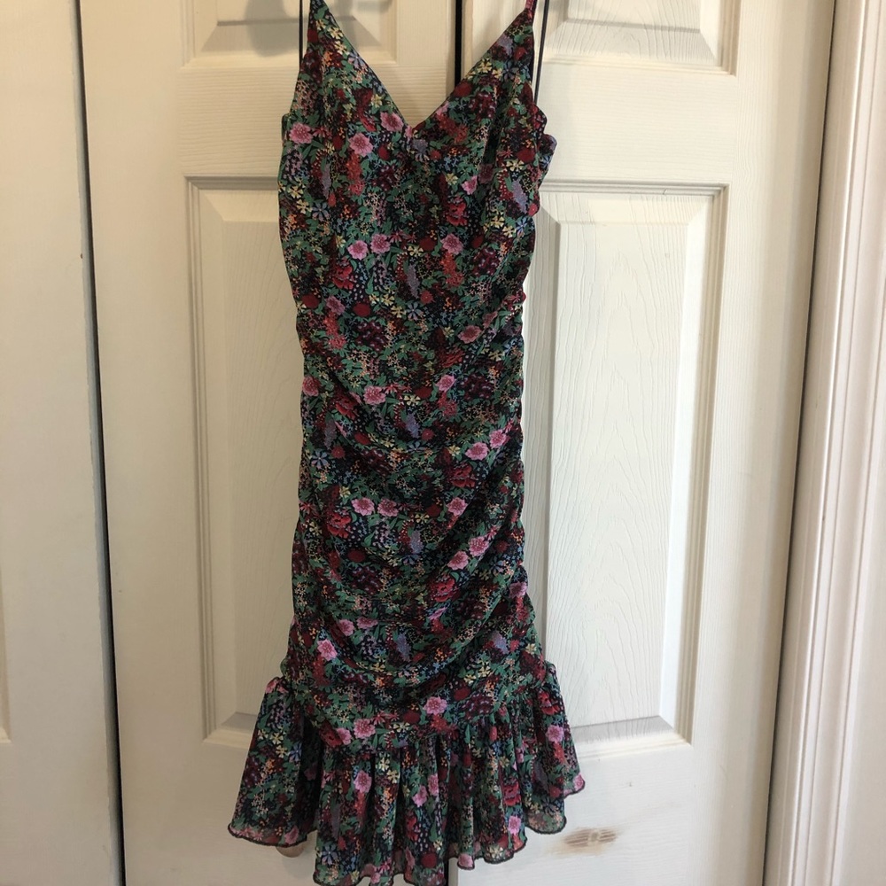 Urban Outfitters ruched mini dress